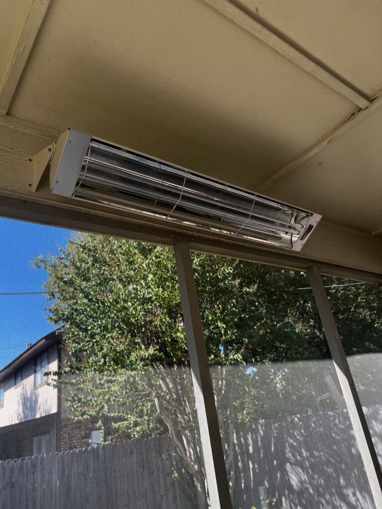 Heater Mount & Siding Repair