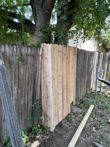 Fence Repair & Support Post Installation - Gallery image 4