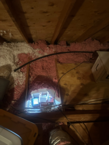 Ceiling Drywall Patch & Texture Repair - Gallery image 1