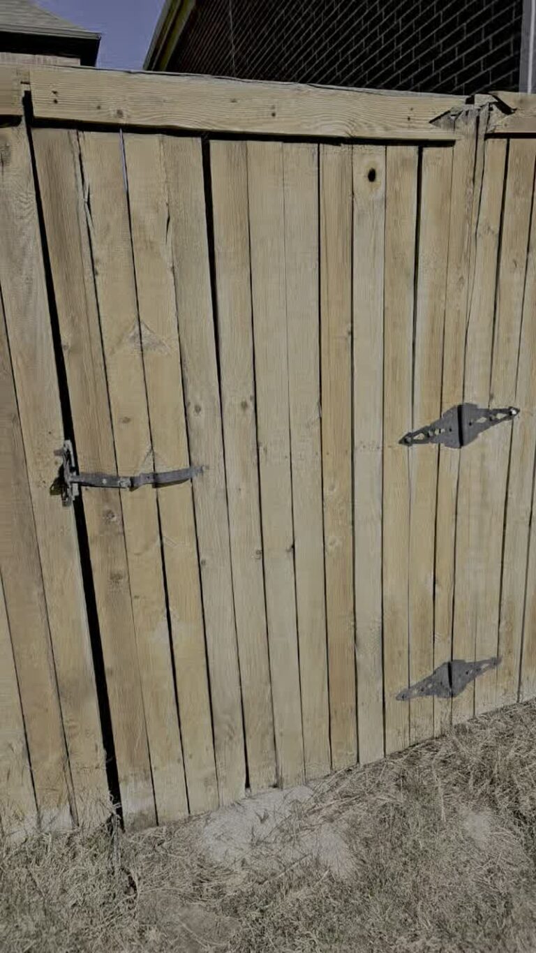 Exterior Trim Replacement & Gate Repair