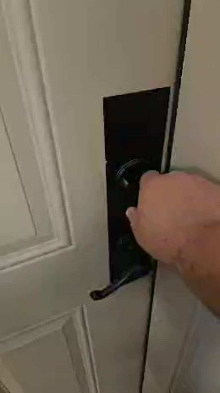 Exterior Door Repair & Lock Alignment
