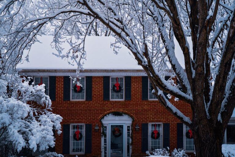 A Dallas home ready for winter weather.